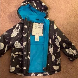 NWOT Carters 18mo lined raincoat
